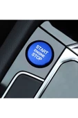 YıldızTuning Passat B8 Start Stop Tuş Buton Kaplaması Mavi Renk - 2