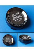 YıldızTuning BMW KRİSTAL CAM START STOP BUTPN KAPAĞI E60 E90 E87 X3 X5 - 1