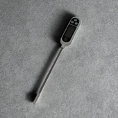 24 cm Uzun Problu Dijital Gıda Termometre Kalem Tip Mutfak Yemek Sıcaklık Ölçme Cihazı Süt Mama Çorba Termometresi - 3