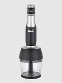 Fakir Speed Lucca Black Silver Blender Seti - 2