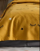 Doğal Pike Baskılı Mega King 260x230cm Dide Sarı thumbnail 2