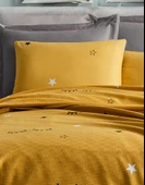 Doğal Pike Baskılı Mega King 260x230cm Dide Sarı thumbnail 3