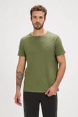 Bad Bear Solid Yeşil Basic Erkek Tişört thumbnail 1