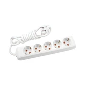 Viko Multi-Let Beyaz Beşli Grup Priz Topraklı Kablolu Çocuk Korumalı 3 Mt 90113503 - 1