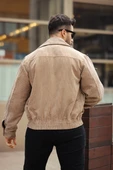ERKEK BAHARLIK TORBA CEPLİ KADİFE CEKET - 12