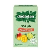 DOĞADAN YEŞİL BİTKİ ÇAYI MANGO&LİME  18 SÜZEN POŞET 23,40GR thumbnail 2