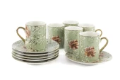 Mikasa Moor Flower Time 6lı Kahve Fincanı Seti 90cc - 1