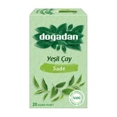 DOĞADAN YEŞİL BİTKİ ÇAYI SADE  20 SÜZEN POŞET 34GR thumbnail 2