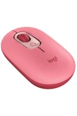 Logitech POP Emoji 910-006548 Pembe Sessiz Optik Kablosuz Mouse - 2