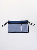 Ecm Proger Sırt Ayarlı Katlanır Yastıklı Minderli Çanta Bölmeli Lüks Şezlong-Saks Mavi - 3