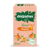 DOĞADAN FORM KAYISILI BİTKİ ÇAYI  20 SÜZEN POŞET 36GR - 1