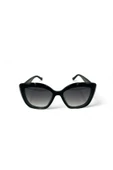 Siyah Cat-Eye Güneş Gözlüğü - 1