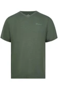 2AS Victor Erkek Viloft V Yaka T-Shirt Haki - 1