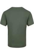 2AS Victor Erkek Viloft V Yaka T-Shirt Haki - 3