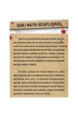 Dedektif oyunu "Kanlı Mafya H" Cinayet çözme oyun tatilde arkadaşlarla kutu oyunu yılbaşı oyunlar - 2