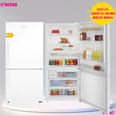 Altus ALK 482 E Kombi No-Frost Buzdolabı 580 Litre Net Hacim - 1