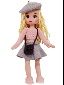 Ressam Barby Bebek Amigurumi Organik Oyuncak - 2