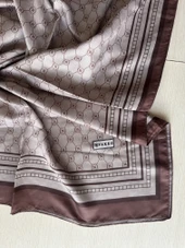 Vakko V Desenli Pamuklu Şal 70x180 thumbnail 11