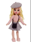 Ressam Barby Bebek Amigurumi Organik Oyuncak - 1