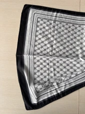 Vakko V Desenli Pamuklu Şal 70x180 thumbnail 7