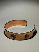 HZ.Süleyman Mührü El Yapımı Saf Bakır Bileklik Aksesuar Şık Hediyelik - 4