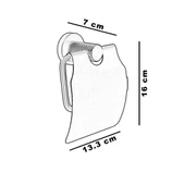 FONTANA KAPAKLI TUVALET KAGITLIGI FJ-20503 (MAT SİYAH) - 2