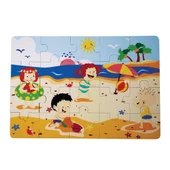 1282-CS Chiva, Ahşap Yer Puzzle - 1