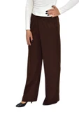 Kadın Pileli Beli Lastikli Bol Pantolon BGL-ST04252 thumbnail 2