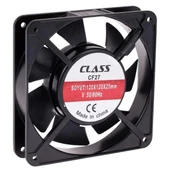 CLASS 120x120x38 Dc 12v Plastik Pano Soğutma Fanı 12 Volt - 1