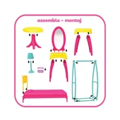 03669 Dede, Linda'nın Yatak Odası Oyun Seti thumbnail 3