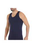 Yıldız Erkek Modal Likralı Askılı Atlet 70/74 - 6 Adet  Siyah 3XL - 9