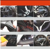 Dikmeli Direksiyon Kılıfı Araca Özel Fiat Egea Uyumlu Özel thumbnail 3