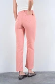 Strong Düz Pantolon - Pudra thumbnail 5