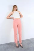 Strong Düz Pantolon - Pudra thumbnail 1