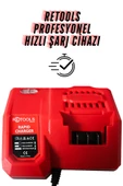 RETOOLS ULTRA HIZLI ŞARJ CİHAZI KIRMIZI - 1