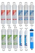 WaterMelon  Kapalı Kasa Su Arıtma Cihazı 5 Aşama Inline 2 Yıllık Bakım Seti (VONTRON MEMBRANLI) thumbnail 1