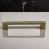 Uhud Kulp 96 mm Antik Sarı Metal Mutfak Mobilya Çekmece Mutfak Dolap Dolabı Kulpları Kapak Kulbu thumbnail 5