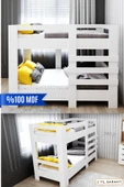 Ninnimo Star 90x190 Yatak Uyumlu Mdf Ranza R96-1 - 1