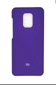 Xiaomi Redmi Note 9S Orijinal Silikon Kılıf Mor (Xiaomi Türkiye Garantili) - 1