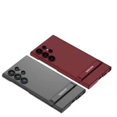 Galaxy S24 Ultra Kılıf Redclick Kamera Korumalı Dikey Standlı Ays Kapak - 7