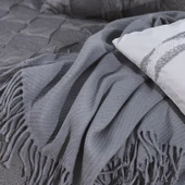 Schafer Home Moneta Çeyiz Seti 11 Parça-Gri - 2