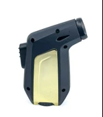 Parmida Puro Çakmağı Jet Alev - Gold/Black thumbnail 1