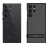 Galaxy S24 Ultra Kılıf Redclick Kamera Korumalı Dikey Standlı Ays Kapak - 3