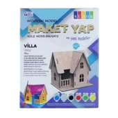 SUDOR AHSAP MAKET VILLA BOYAMA SETI KUCUK MD2-04 - 1