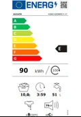 Hoover H3W2102DRRE/1-17 1200 Devir 10 KG Silver Çamaşır Makinesi - 3