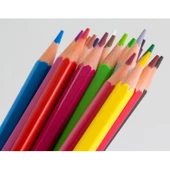 Alpino Uzun Kuru Boya 12 Renk AL-10654 - 3