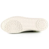 Erkan Saçmacı Valentina Siyah Denim Kristal Taşlı Gümüş Bağcıklı Sneaker - 5