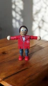 ahşap hostes figür & 10 cm - 4