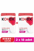 Kotex Ultra Quadro Uzun 2 x 18 - 1
