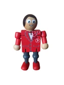 ahşap hostes figür & 10 cm - 1